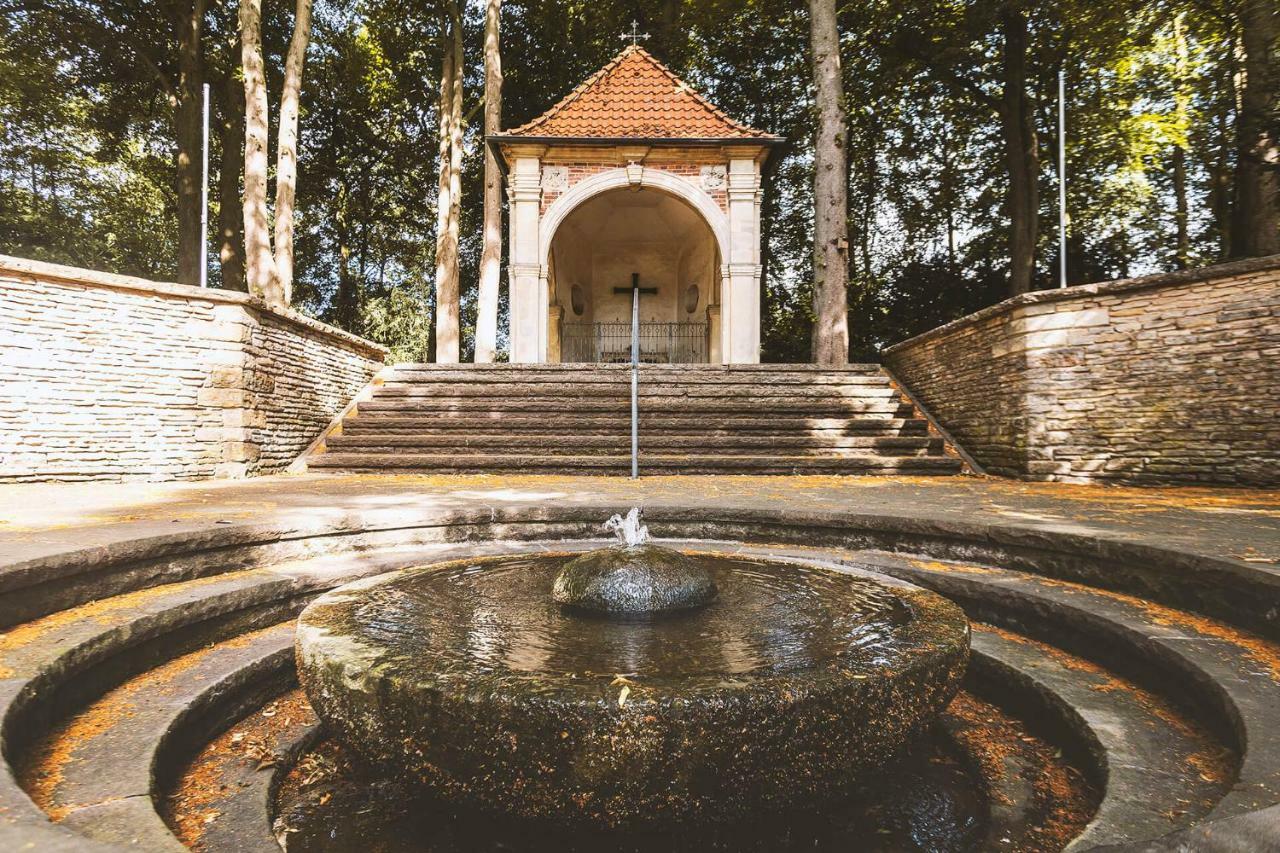 Ludgerusbrunnen Hotel Mertens Billerbeck Exterior foto